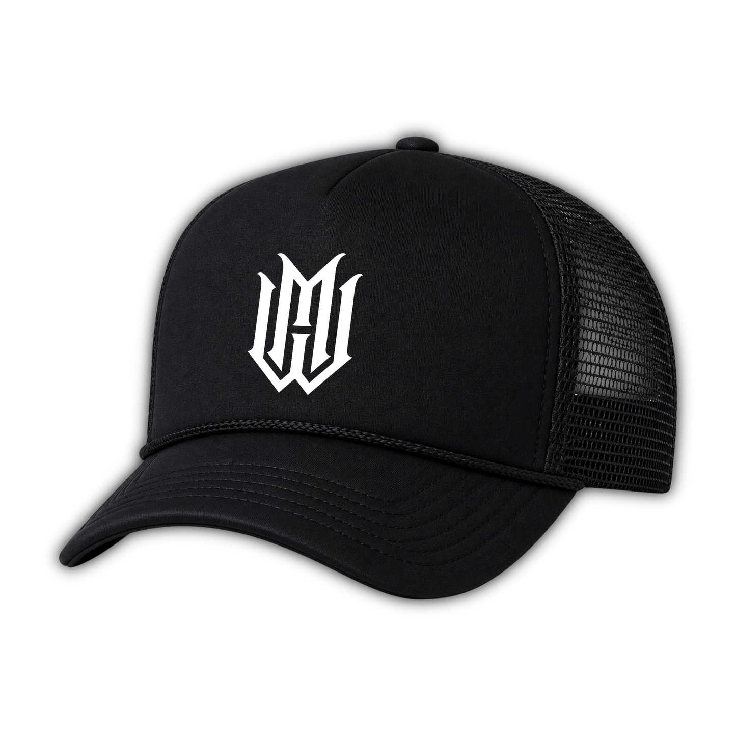Black Foam Trucker Hat