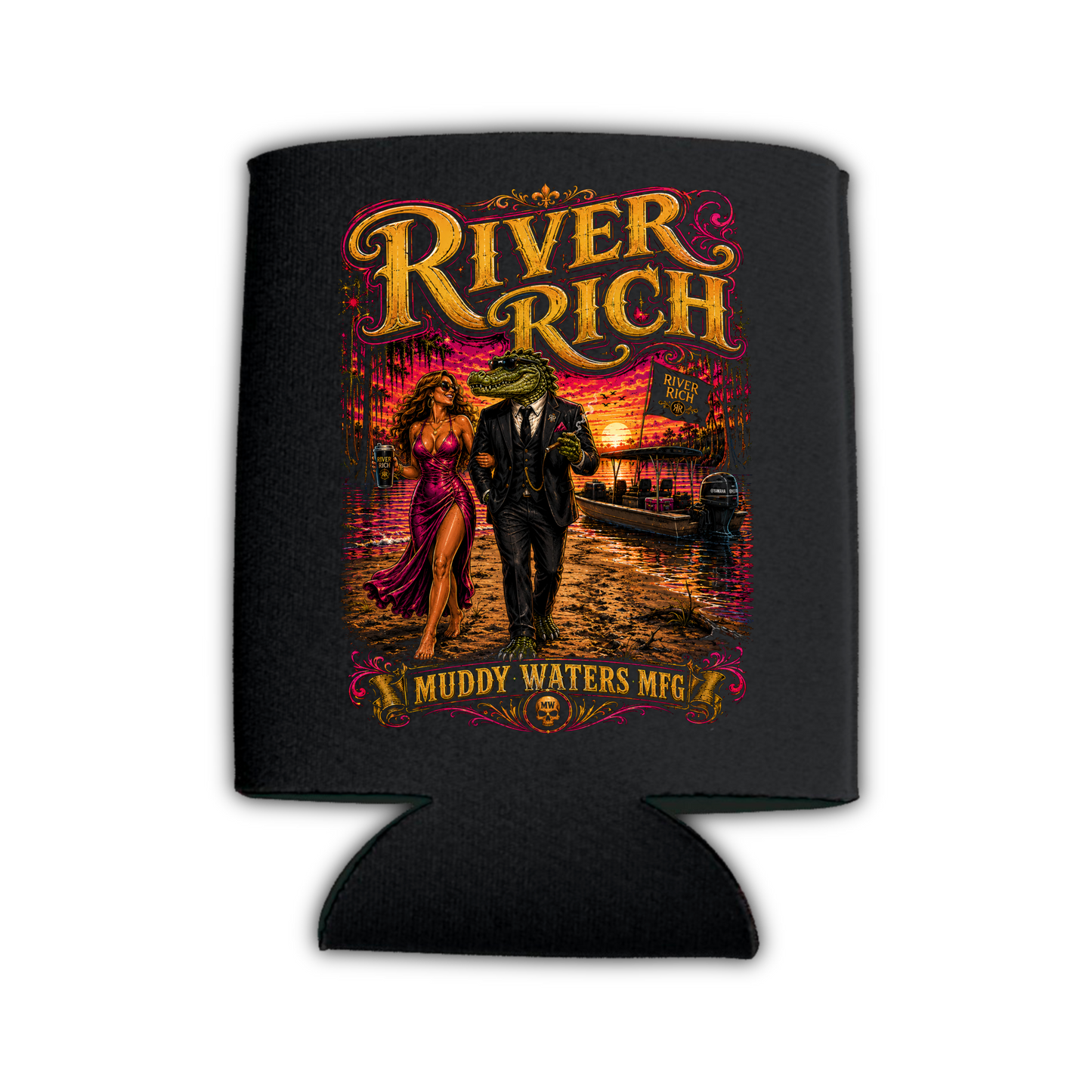 River Rich Koozie
