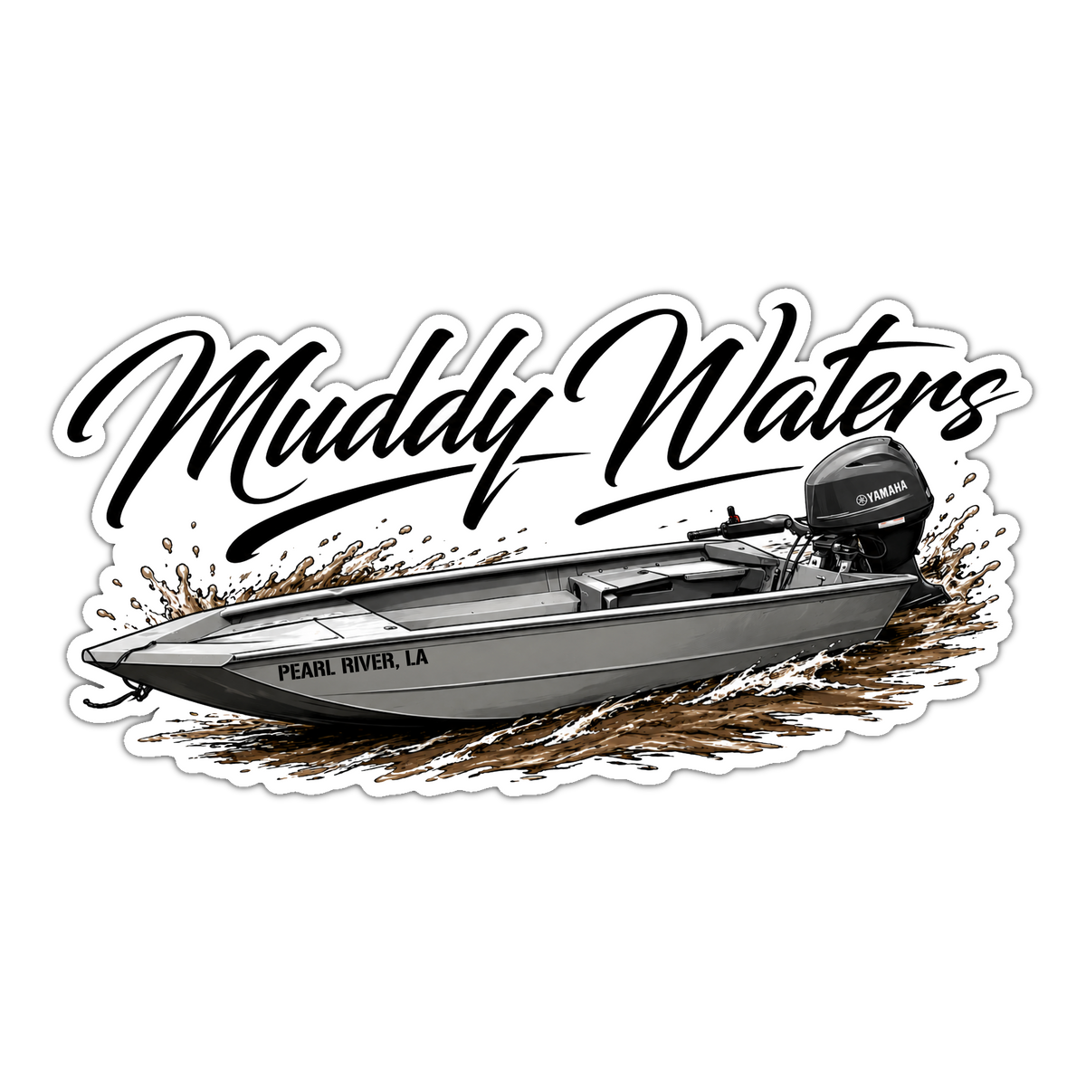 Jon Boat Sticker