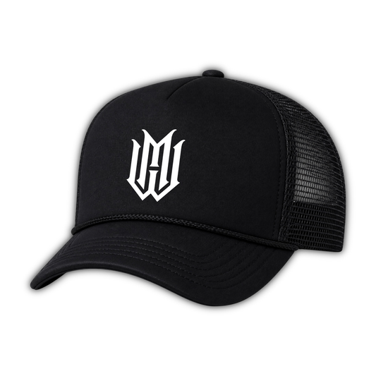 Black Foam Trucker Hat